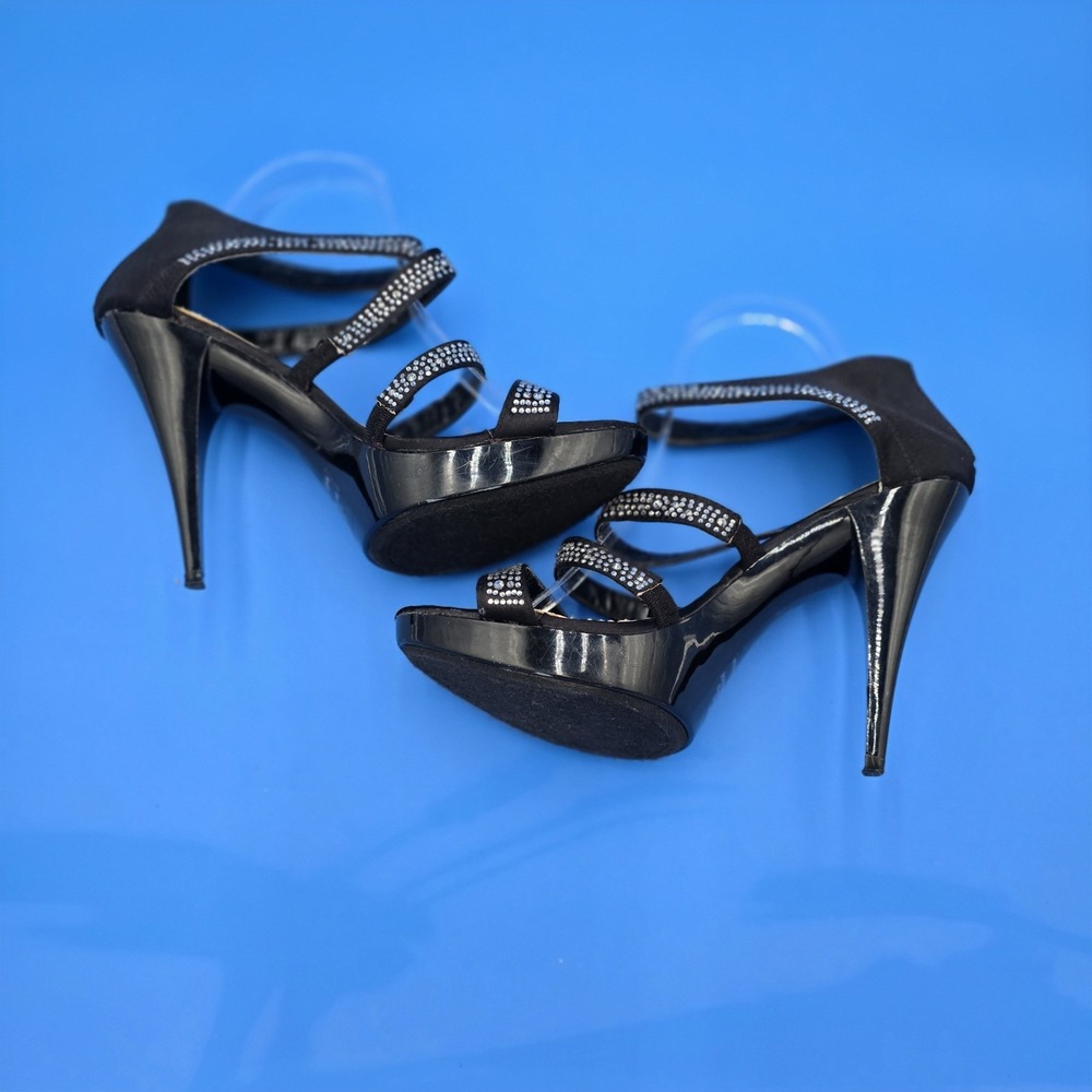 De Blossom Colllection‎ Beyonz-63 Sz 8.5 Strappy High Heels - Picture 5 of 8